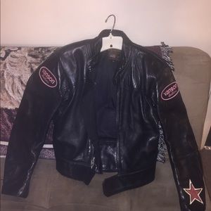 Vanson leather jacket- women’s size 38